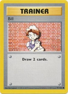 Bill 91/102  - Unlimited Base Set Shadowless - Common
