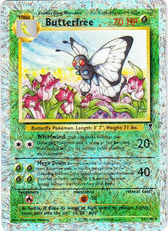 Butterfree 21/110  - Reverse Holofoil Legendary Collection - Rare