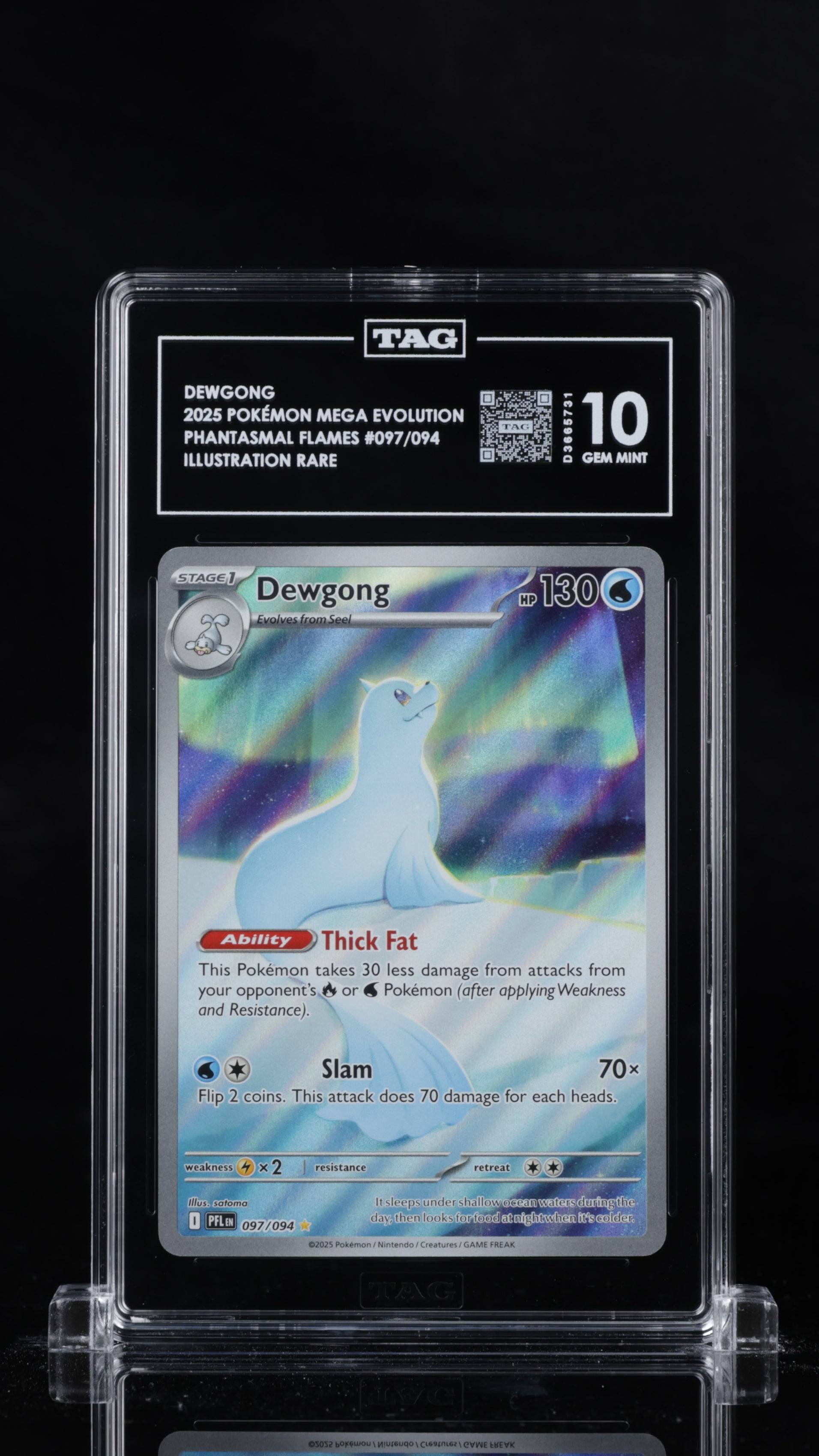 TAG 10 Dewgong 097/094 - Phantasmal Flames (5731)
