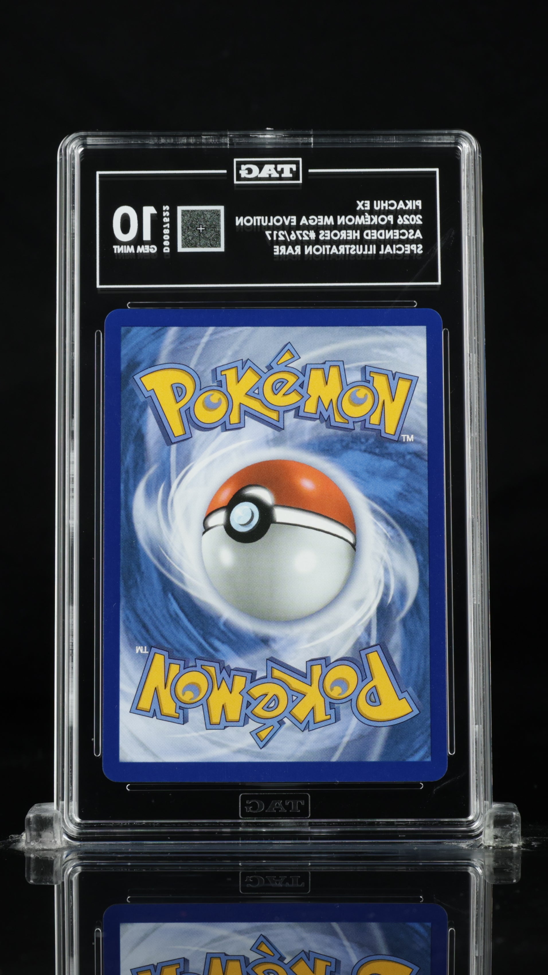 TAG 10 Pikachu ex 276/217 - MEG Ascended Heroes (7522)