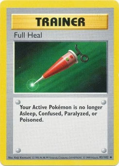 Full Heal 82/102  - Unlimited Base Set Shadowless - Uncommon