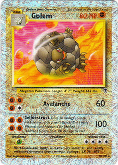 Golem 24  - Reverse Holofoil Legendary Collection - Rare