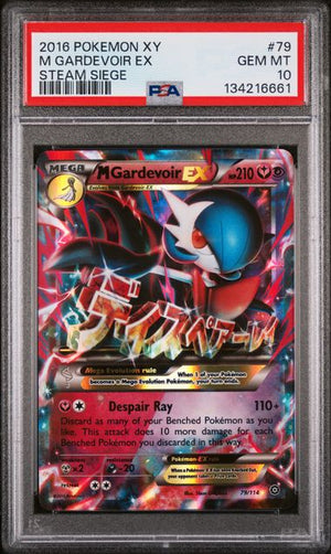 PSA 10 M Gardevoir EX #79-Steam Siege