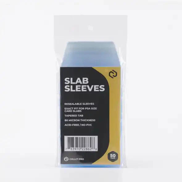 50/Pack collct.pro Slab Sleeves