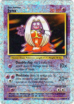 Jynx 26/110  - Reverse Holofoil Legendary Collection - Rare
