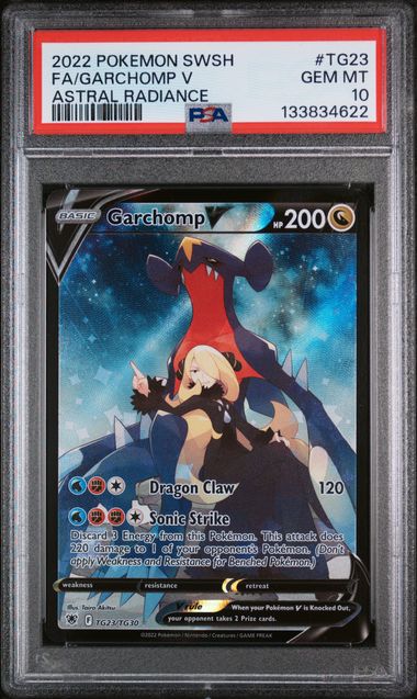 PSA 10 Garchomp V TG23/TG30 - SWSH Astral Radiance (4622)