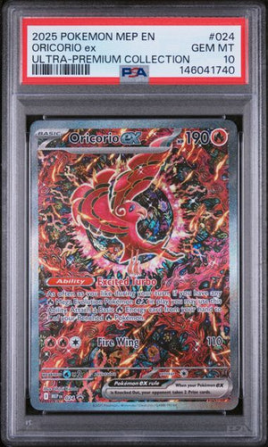 PSA 10 Oricorio ex 024 - MEP Promos (1740)