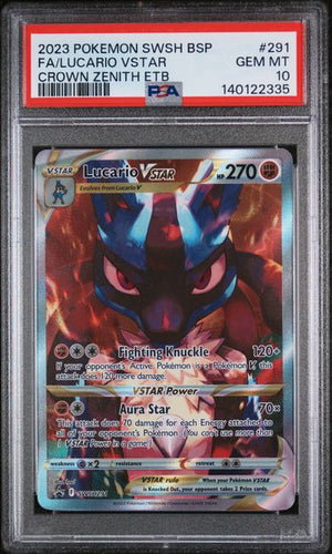 PSA 10 Lucario VSTAR SWSH291 - SWSH Promos (2335)