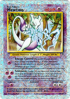Mewtwo 29/110  - Reverse Holofoil Legendary Collection - Rare