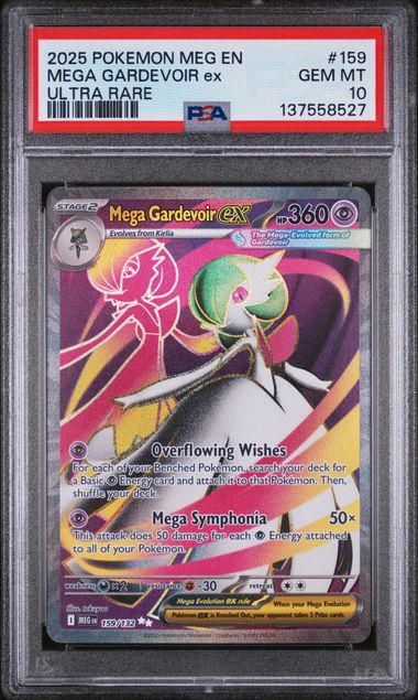 PSA 10 Mega Gardevoir ex 159/132 - MEG Mega Evolution (8527)