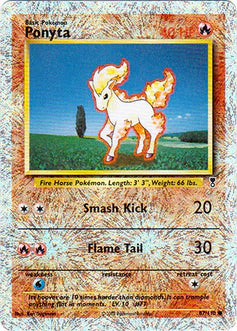 Ponyta 87/110  - Reverse Holofoil Legendary Collection - Common