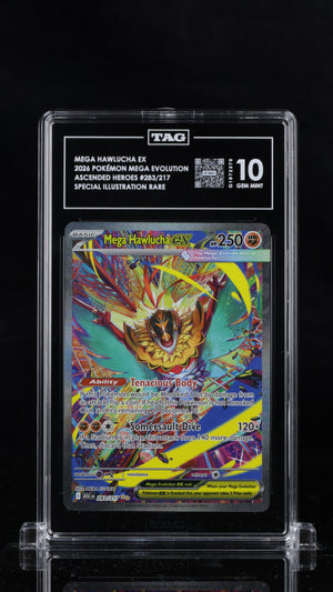 TAG 10 Mega Hawlucha ex 283/217 - Ascended Heroes (2370)
