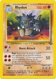 Rhydon 045/64  - Unlimited Jungle - Uncommon