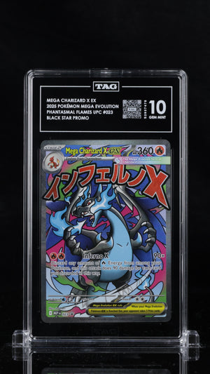 TAG 10 Mega Charizard X ex 023 - MEP Promos (7478)