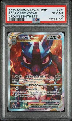 PSA 10 Lucario VSTAR SWSH291 - SWSH Promos (1561)