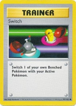 Switch 95/102  - Unlimited Base Set Shadowless - Common