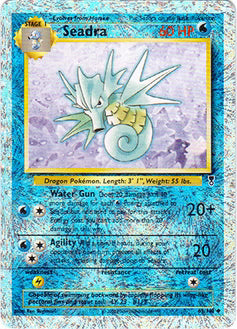 Seadra 63/110  - Reverse Holofoil Legendary Collection - Uncommon