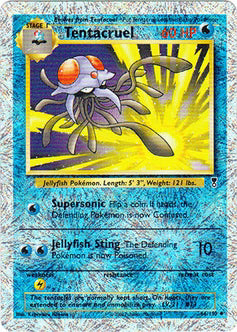 Tentacruel 66/110  - Reverse Holofoil Legendary Collection - Uncommon