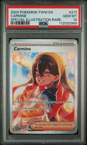 PSA 10 Carmine #217- Twilight Masquerade