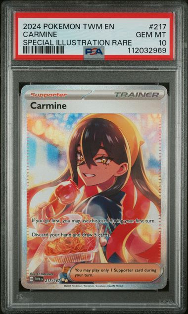PSA 10 Carmine #217- Twilight Masquerade