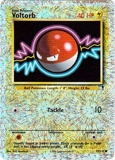 Voltorb 97/110  - Reverse Holofoil Legendary Collection - Common