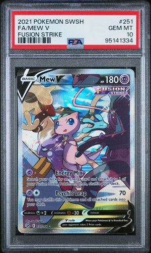 PSA 10 Mew V 251/264 - Fusion Strike (1334)