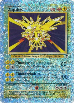 Zapdos 19  - Reverse Holofoil Legendary Collection - Holo Rare