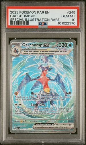 PSA 10 Garchomp ex 245/182 - SV Paradox Rift (2970)