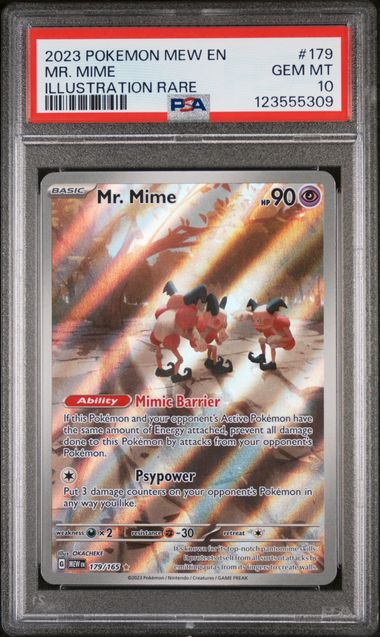 PSA 10 Mr. Mime #179-151 (5309)