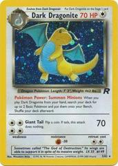 Dark Dragonite (5) (5) 005/82  - Unlimited Holofoil Team Rocket - Holo Rare