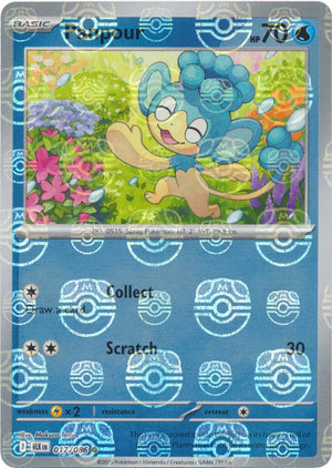 Panpour (Master Ball Pattern) 017/086  - Holofoil SV Black Bolt - Common