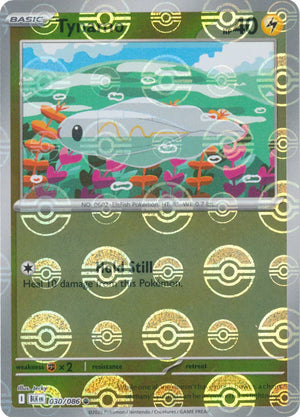 Tynamo (Poke Ball Pattern) 030/086  - Holofoil SV Black Bolt - Common