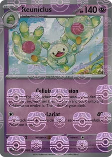 Reuniclus (Master Ball Pattern) 039/086  - Holofoil SV Black Bolt - Uncommon