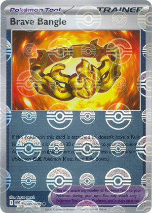 Brave Bangle (Poke Ball Pattern) 080  - Holofoil SV White Flare - Uncommon