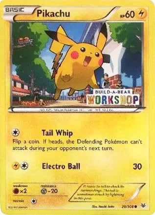 SEALED Pikachu (Build-A-Bear Workshop Exclusive) 020/108  Miscellaneous Cards & Products - Promo