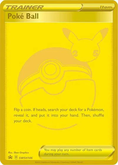 SEALED Poke Ball SWSH146 - Holofoil SWSH Sword & Shield Promo Cards - Promo