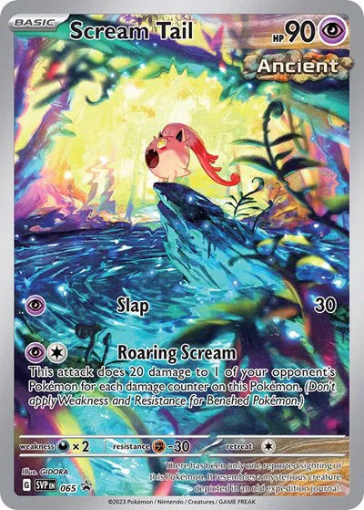 SEALED Scream Tail 065  - Holofoil SV Scarlet & Violet Promo Cards - Promo