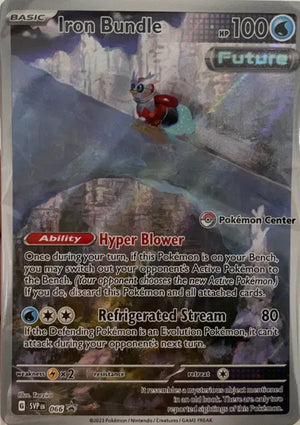 SEALED Iron Bundle (Pokemon Center Exclusive) 066  - Holofoil SV Scarlet & Violet Promo Cards - Promo