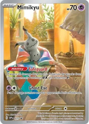 SEALED Mimikyu 075 - Holofoil SV Scarlet & Violet Promo Cards - Promo