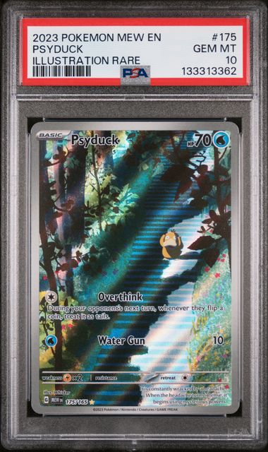 PSA 10 Psyduck 175/165 - SV 151 (3362)