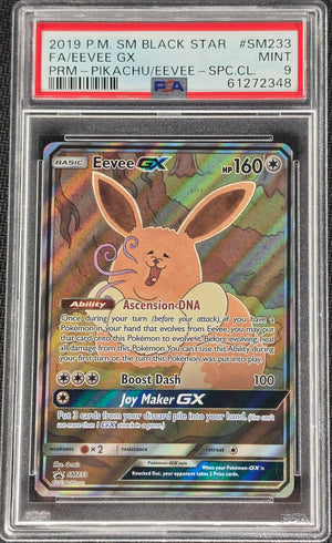 PSA 9 Eevee GX SM233 - SM Promos (2348)