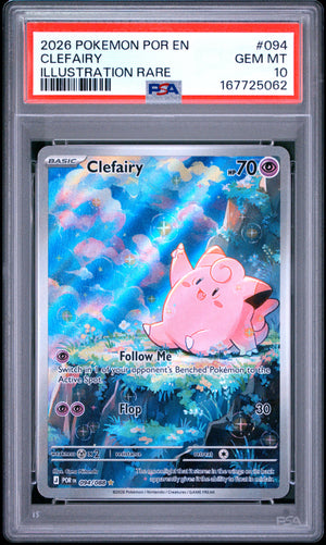 PSA 10 Clefairy 094/088 - MEG Perfect Order (5062)
