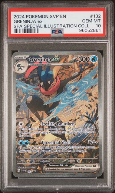 PSA 10 Greninja ex 132 - SVP Promos (2861)