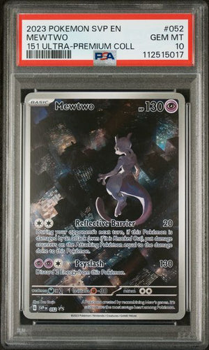 PSA 10 Mewtwo 052 - SVP Promo (5017)